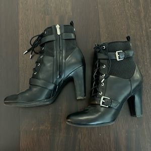 Sam Edelman Black Skylar Booties (9.5)